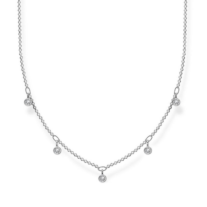 Swarovski e. náhrdelník z chirurgickej ocele Nyx sen6048