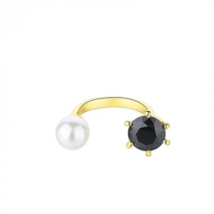 Obrázok pre Swarovski e. nastaviteľný prsteň s perlami Marrakech se4364