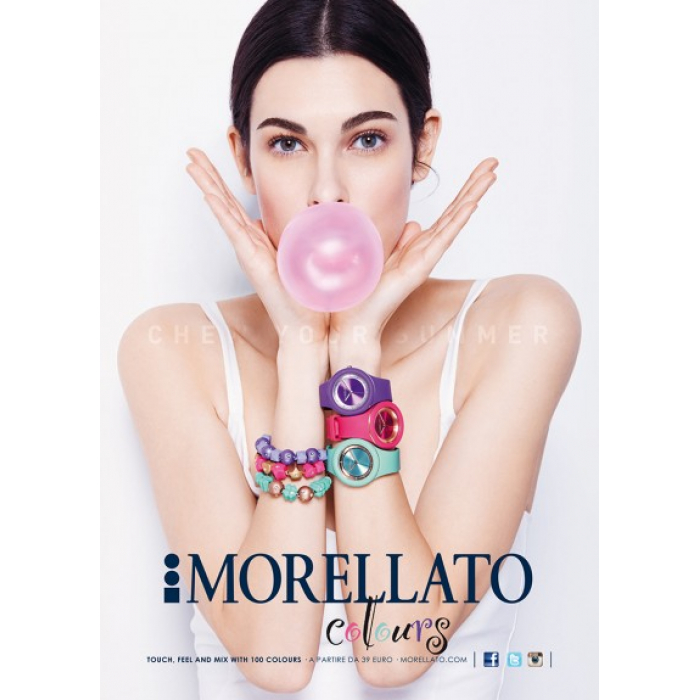 Obrázok pre Morellato Colours čierny náhrdelník s kvietkom sabz391