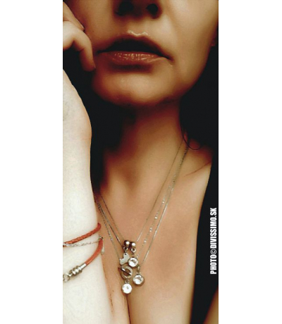 Obrázok pre Swarovski e. náhrdelník Fifty Shades čierna