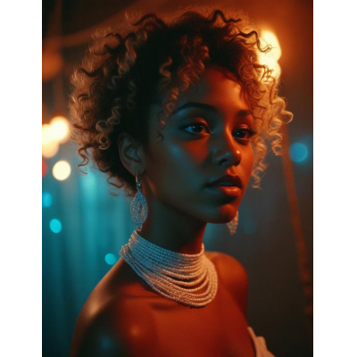 Taboo dámsky perlový náhrdelník choker Atlantis, riečne perly tba131 perlový náhrdelník