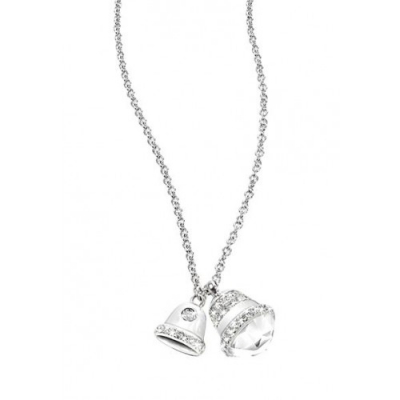 Morellato náhrdelník Din Don, zvončeky s diamantom TI12 Obrázok pre Morellato náhrdelník Din Don, zvončeky s diamantom TI12